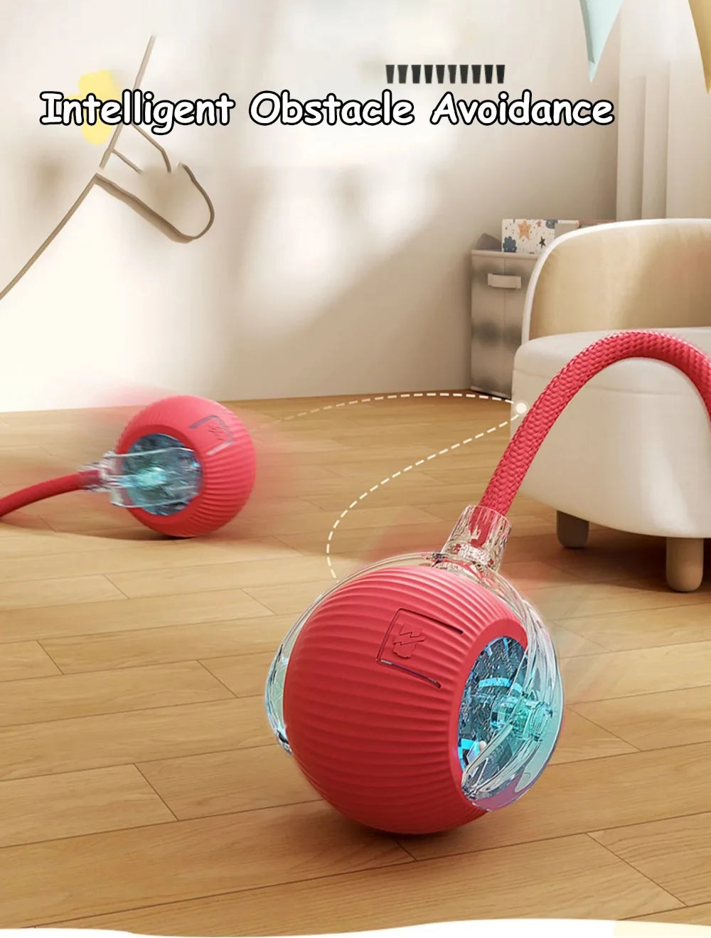 Cat Interactive and automatic ball toy